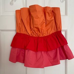 cute top strapless top